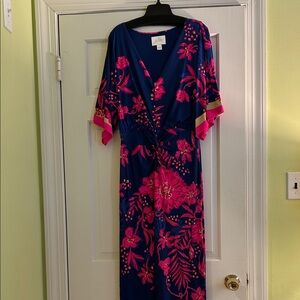 Lilly Pulitzer Blue and Pink Dress